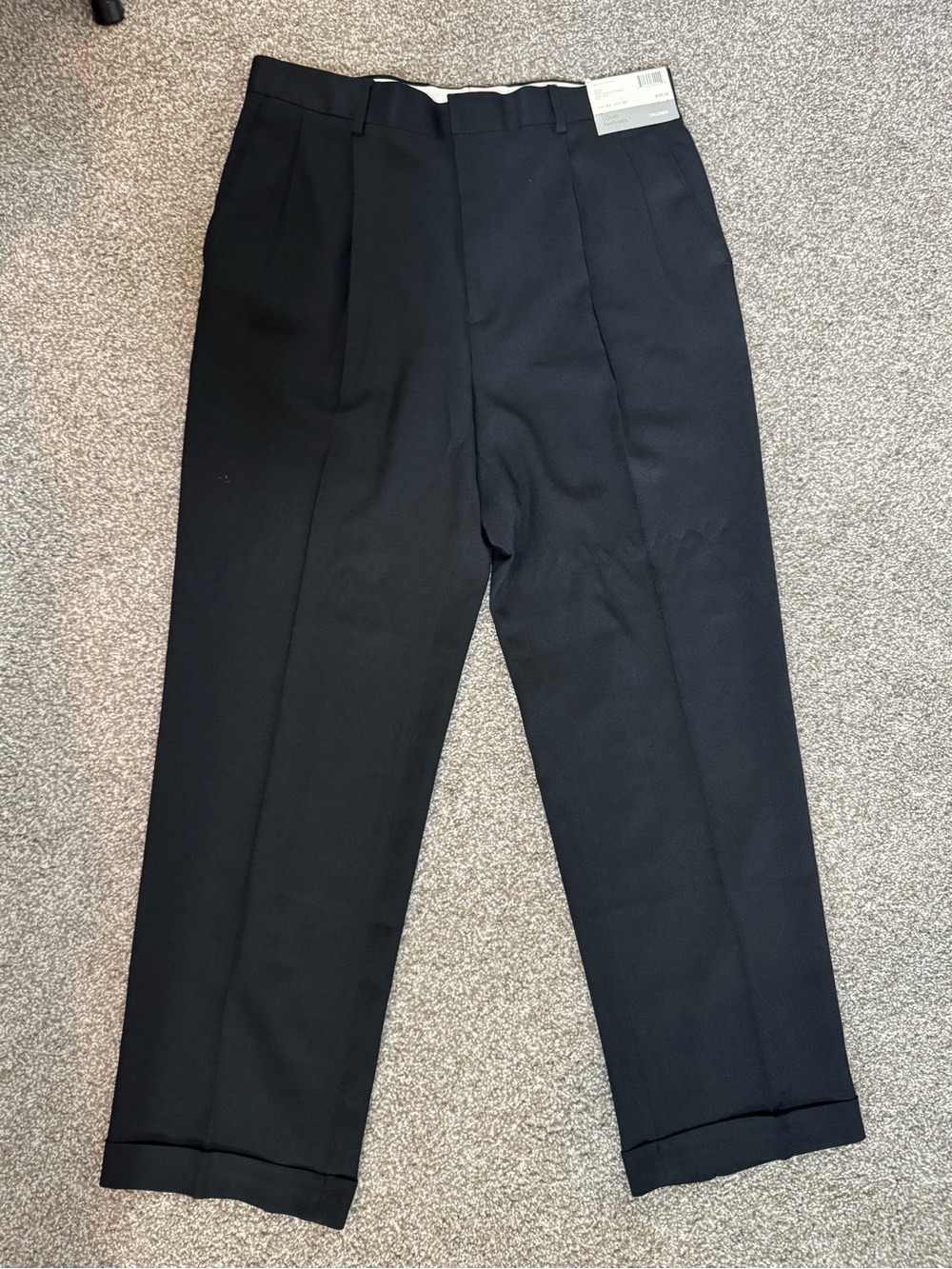 Louis Raphael Black Men's Dress Pants